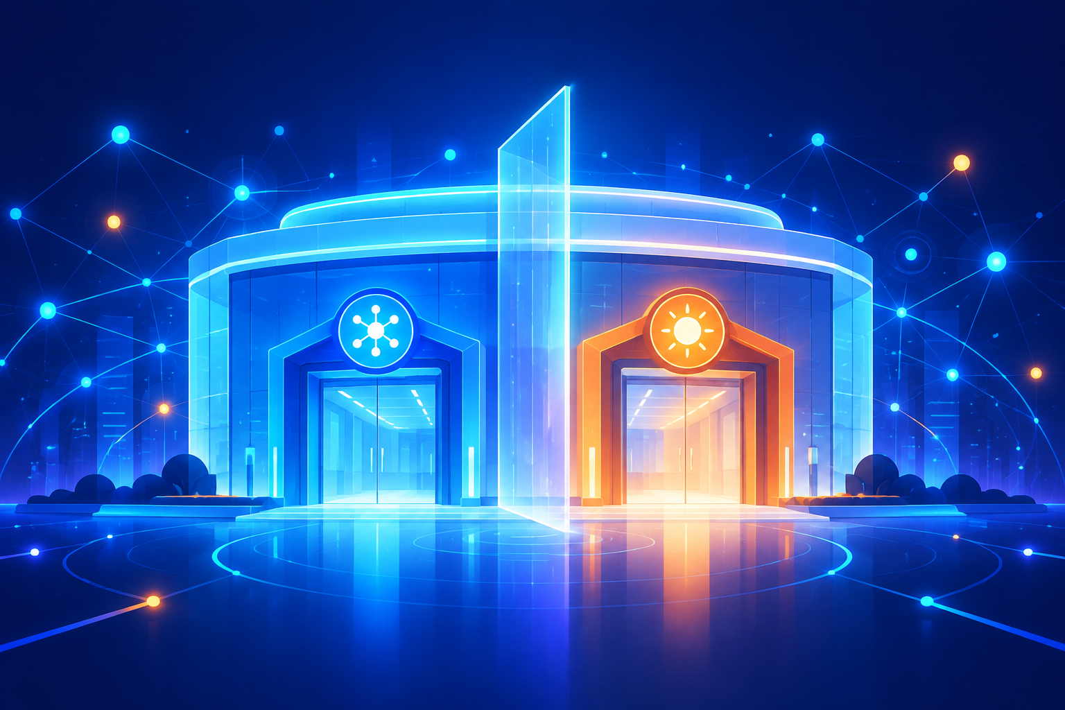 一套后端，两个世界：管理端与员工端的 API 隔离