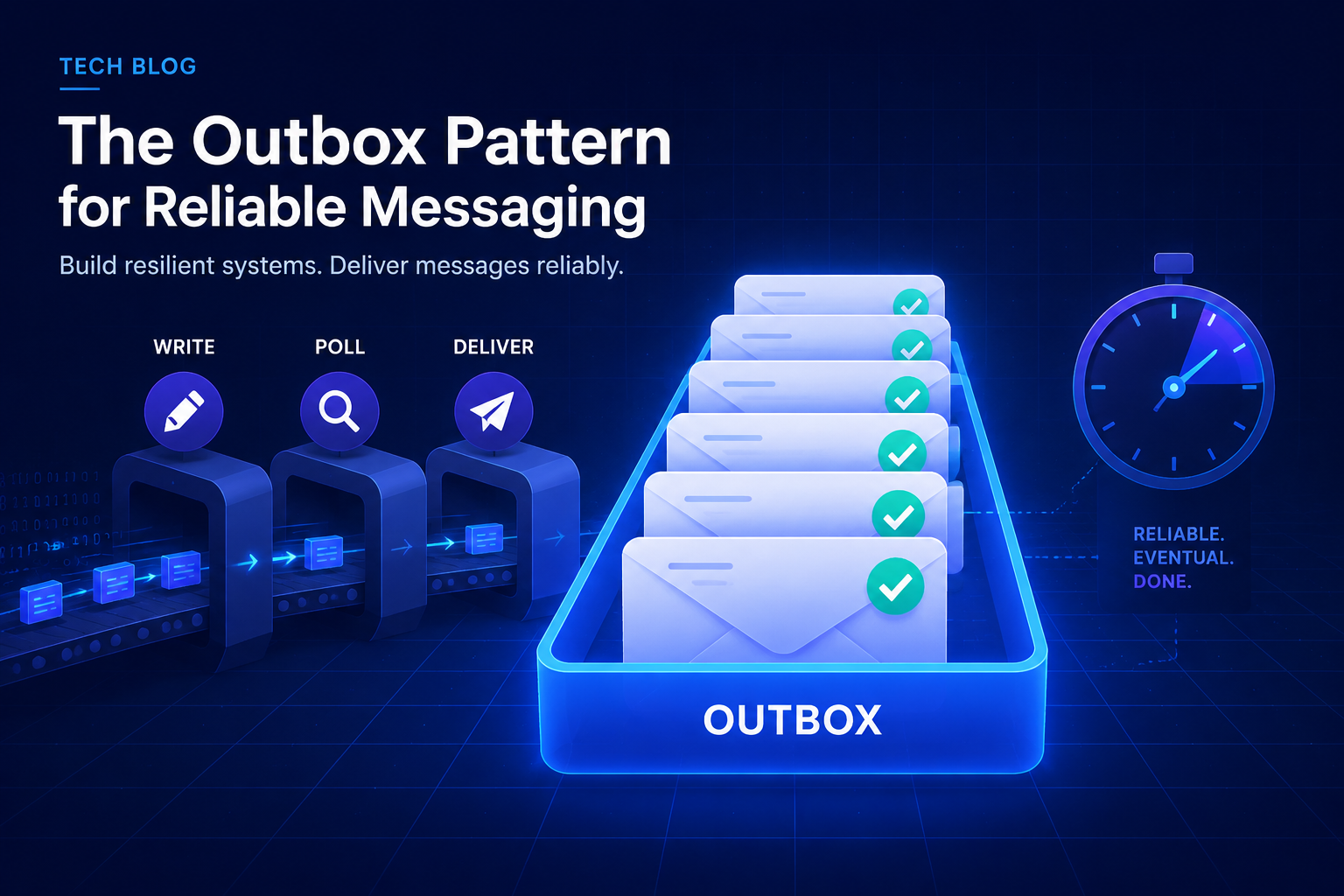 消息可靠性：用 outbox 模式把 IM 消息投递变得靠谱